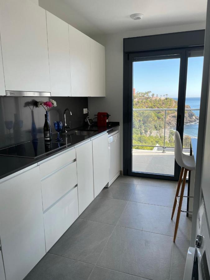 Sunny Penthouse Beach Apartment With Panoramic Views Альмуньекар Экстерьер фото